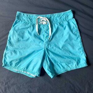 Birdwell Swim Trunks 310 Light Blue Mens Size 30